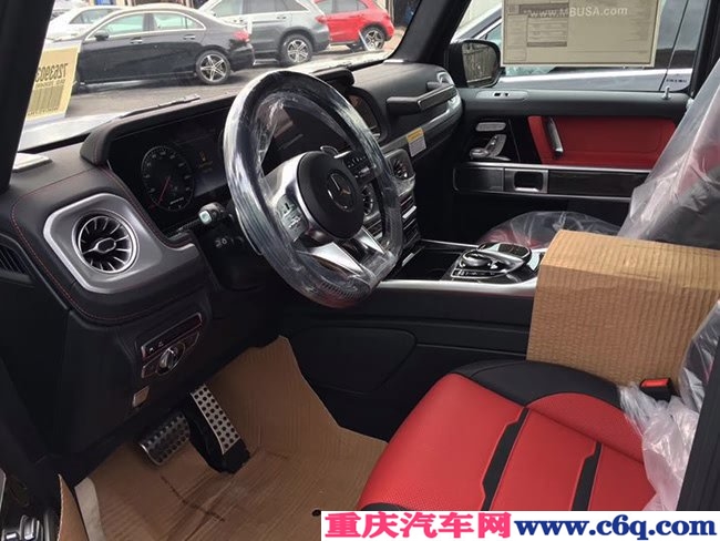 19款奔驰G63美规版 22AMG轮/宽屏/碳纤维内饰现车288万