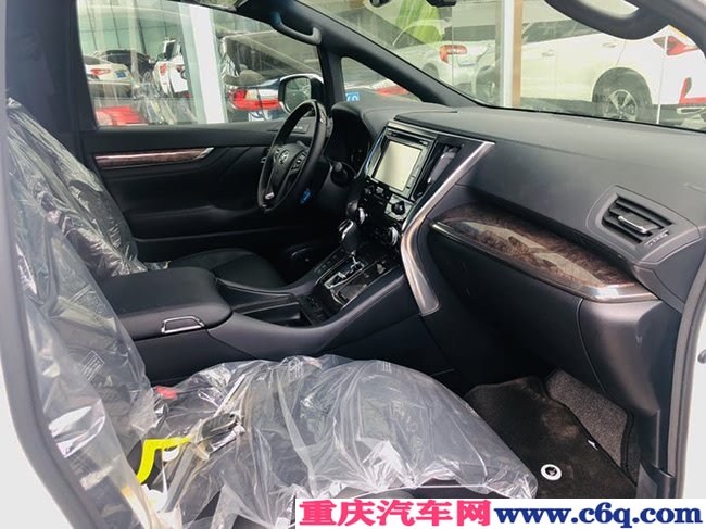 19款丰田埃尔法3.5L两驱顶配版 18轮/双天窗现车104万