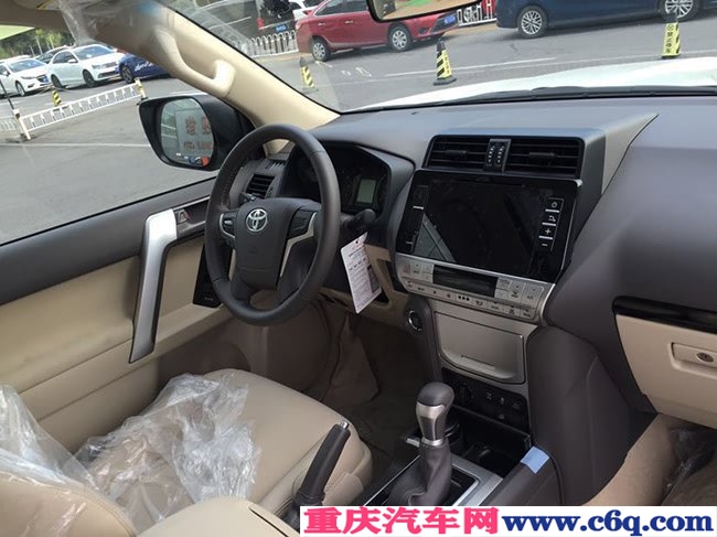 2019款丰田普拉多4000中东版 18轮/遥启/真皮现车58万