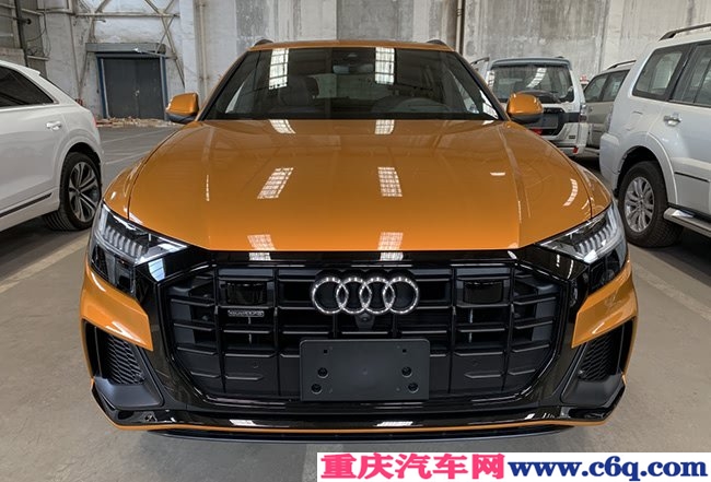 19款奥迪Q8加规版 22轮/豪华包/矩阵LED现车77.5万优购