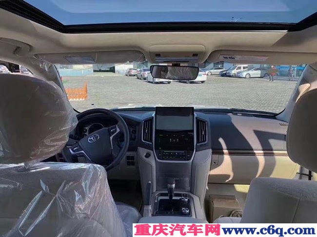 20款丰田酷路泽5700中东版 18轮/遥启/天窗现车101.5万