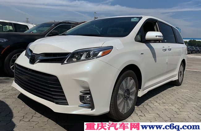 20款丰田塞纳3.5L四驱顶配版 环影/雷测/双天窗现车56万