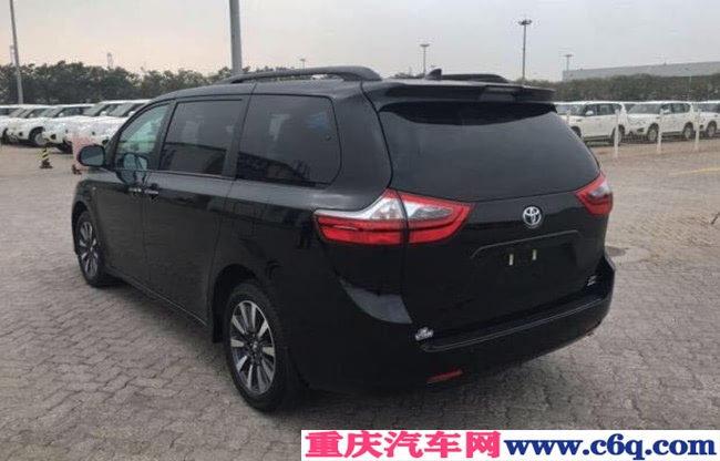 20款丰田塞纳3.5L四驱XLE版 天窗/18轮/雷测现车50.7万