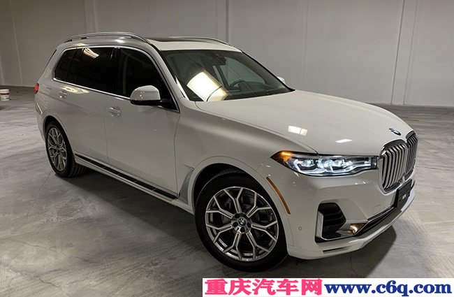 19款宝马X7美规版 21轮/星空顶全景/行政6座现车83.8万