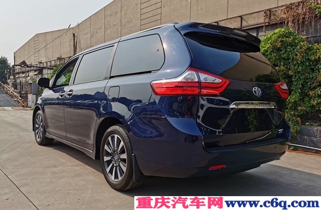 平行进口车丰田塞纳3.5L加规版 四驱顶配版现车55万钜惠