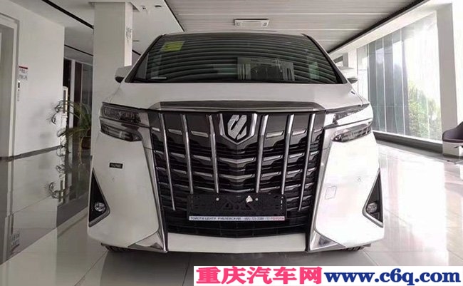 2019款丰田埃尔法3.5L尊贵版 航空座椅/全景现车102万
