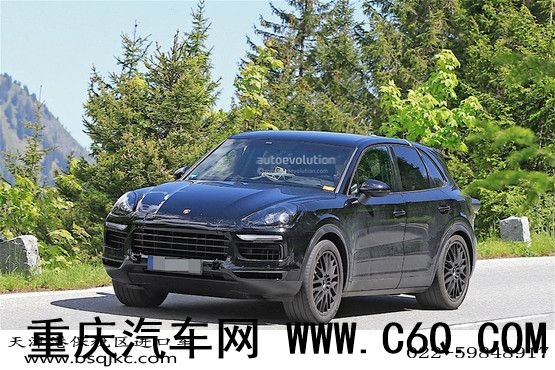 2018款保时捷卡宴路试谍照 明年亮相新能源进口车报价